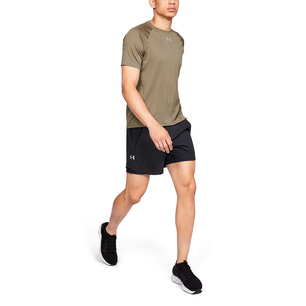 Polera Manga Corta UA Qualifier HexDelta para Hombre