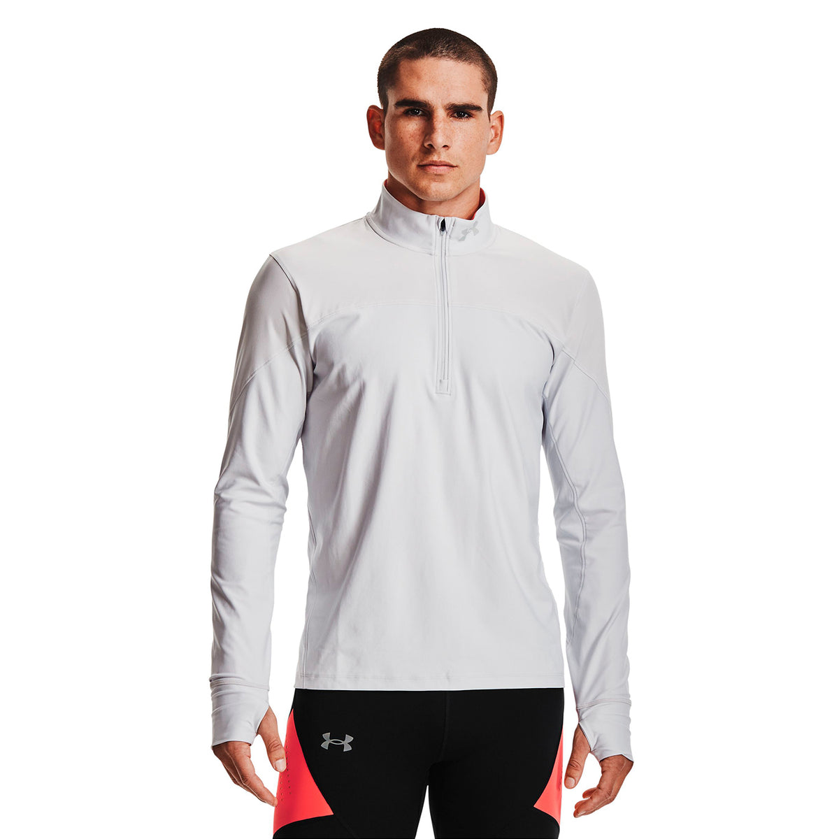 Polerón UA Qualifier ½ con cierre para Hombre