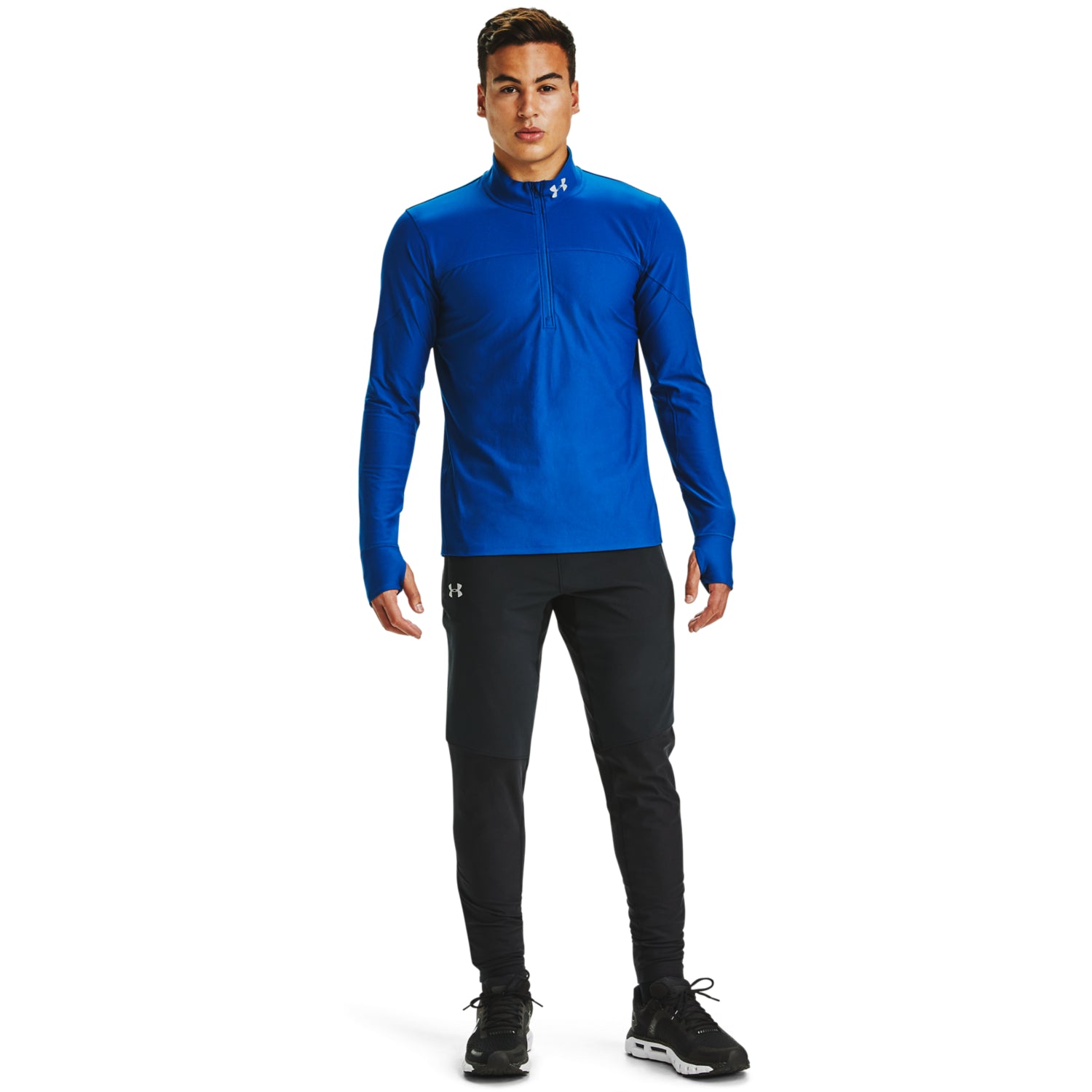 Polerón UA Qualifier ½ con cierre para Hombre