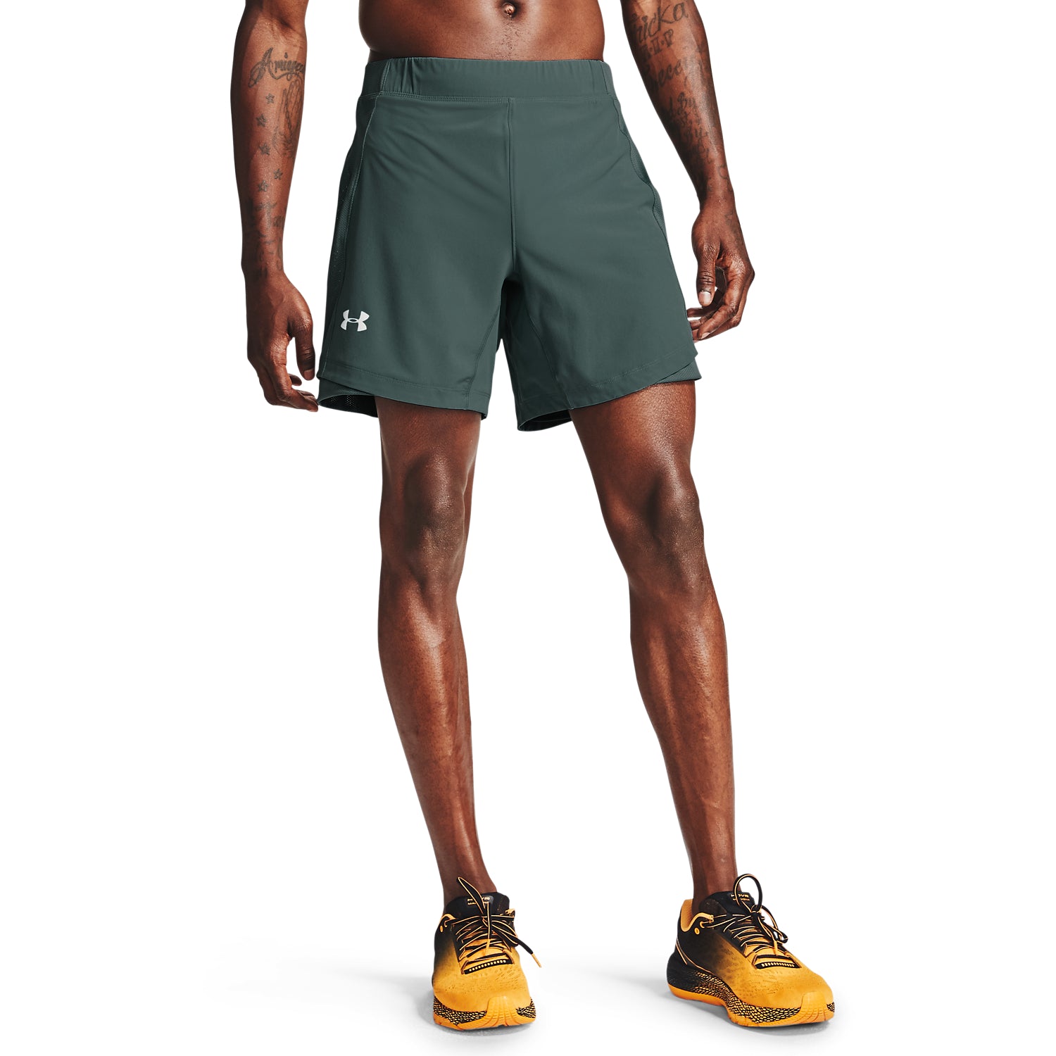 Shorts UA Qualifier Speedpocket 7'' para hombre