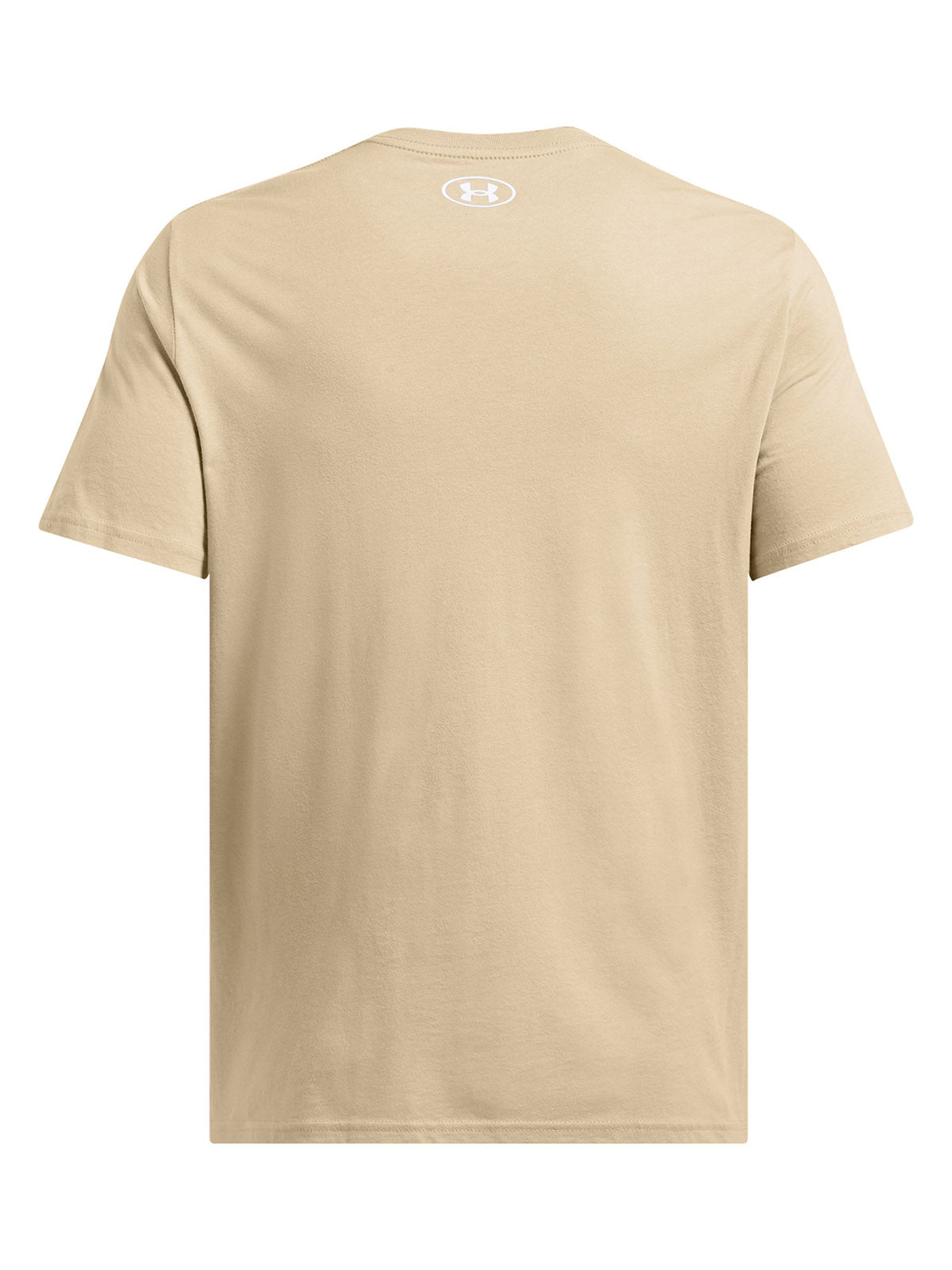 Polera manga corta Under Armour Leftchest café para hombre