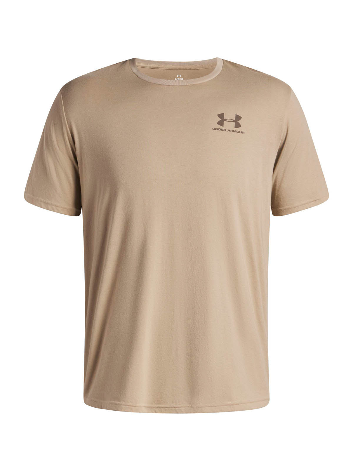 Polera manga corta Lifestyle para Hombre Left Chest Logo Café Under Armour