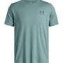 Polera manga corta Lifestyle para Hombre Left Chest Logo Verde Under Armour