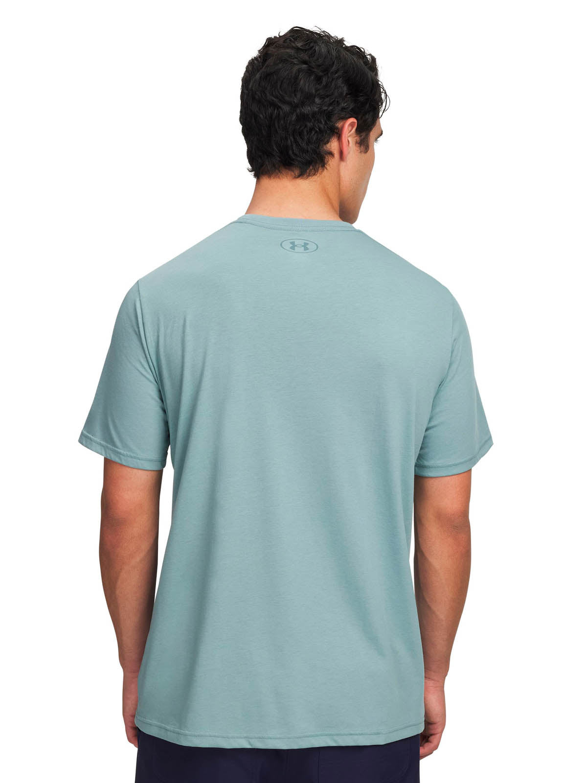 Polera manga corta Lifestyle para Hombre Left Chest Logo Verde Under Armour