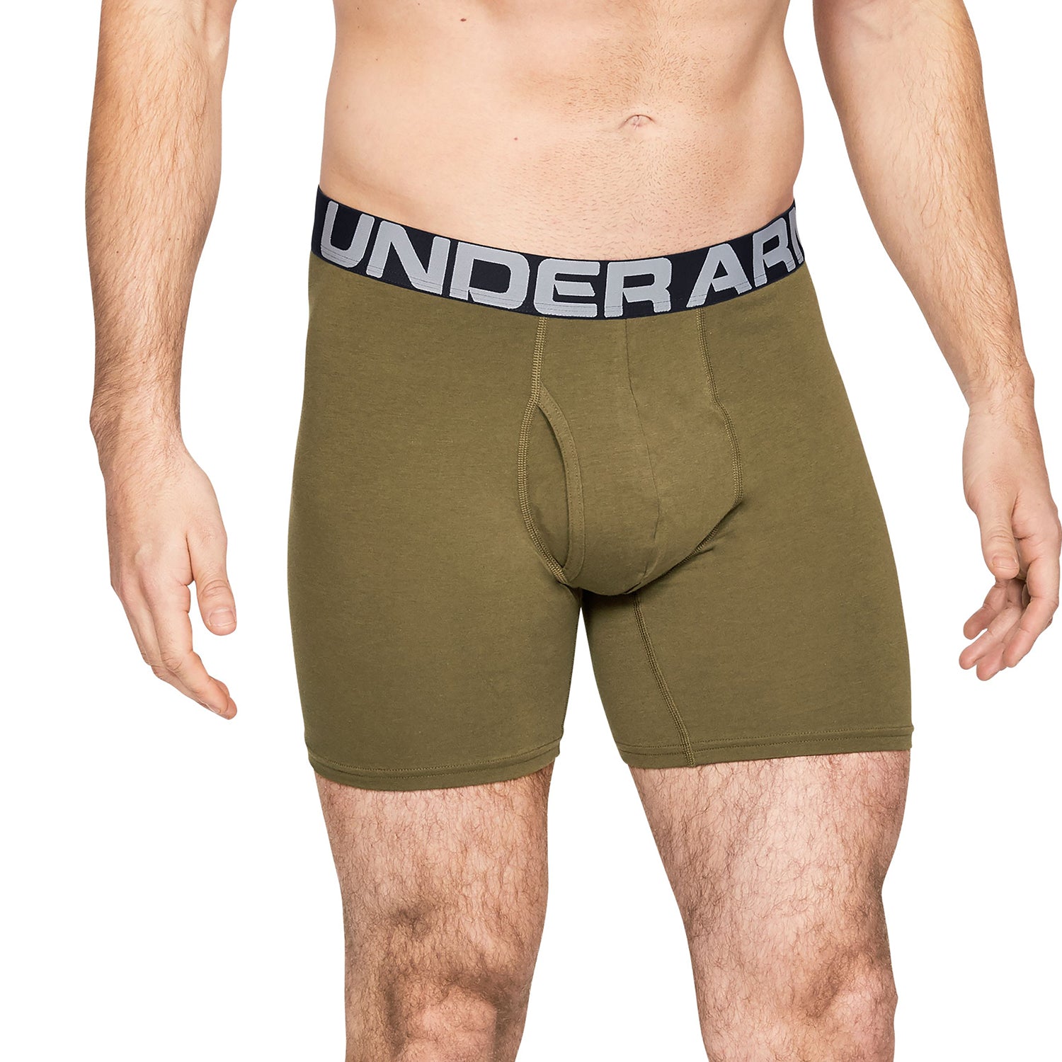 Paquete de 3 Charged Cotton® de 15 cm Boxerjock® para hombre