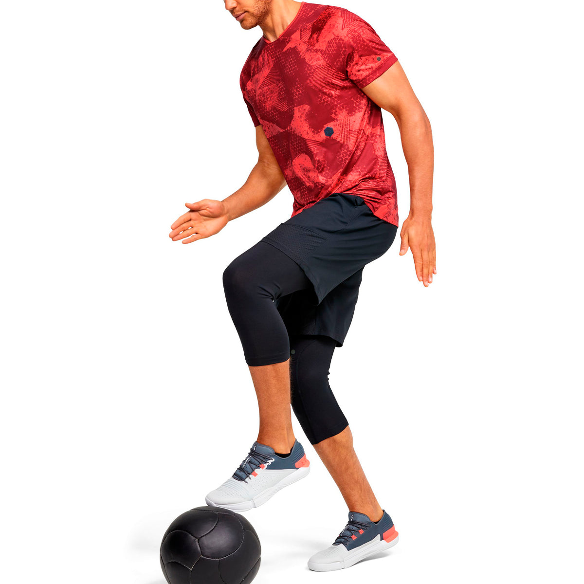 Polera manga corta UA RUSH™ para hombre