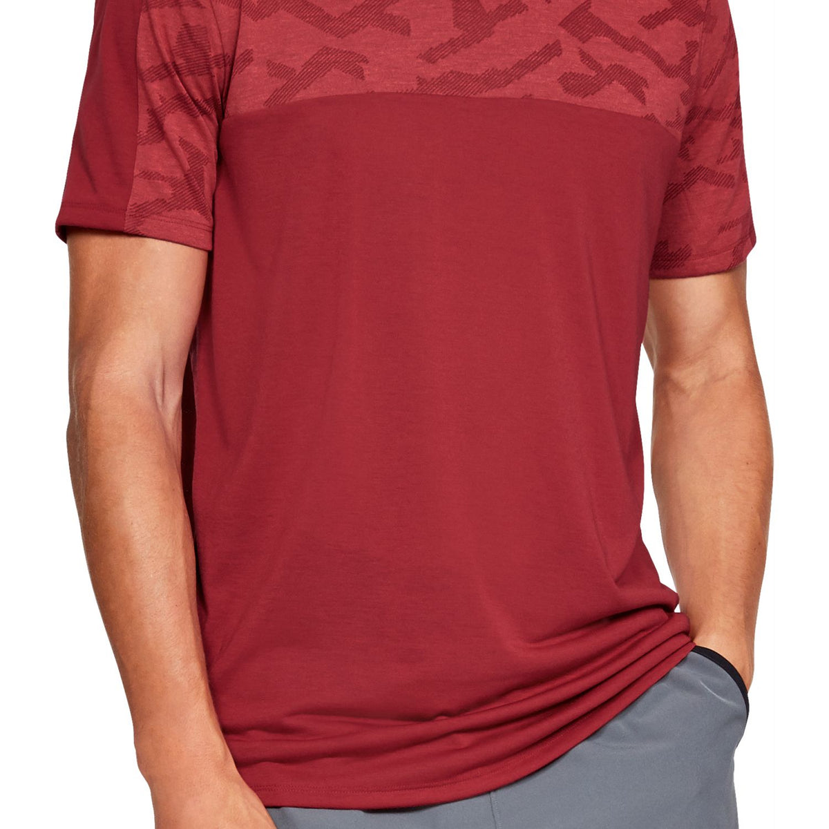 Polera manga corta UA Siro Elite para hombre