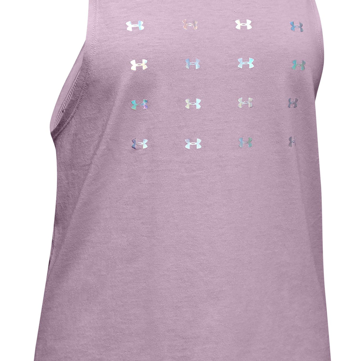 Polera sin mangas UA Infinity Twist Back para niña