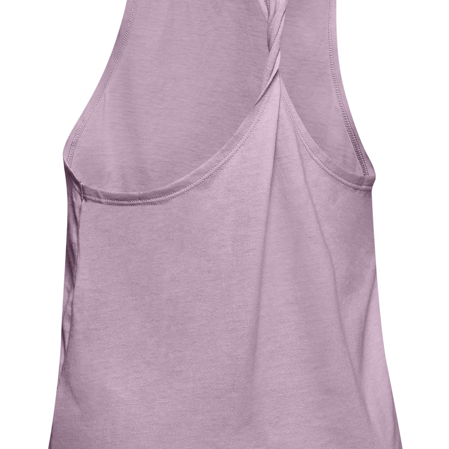 Polera sin mangas UA Infinity Twist Back para niña