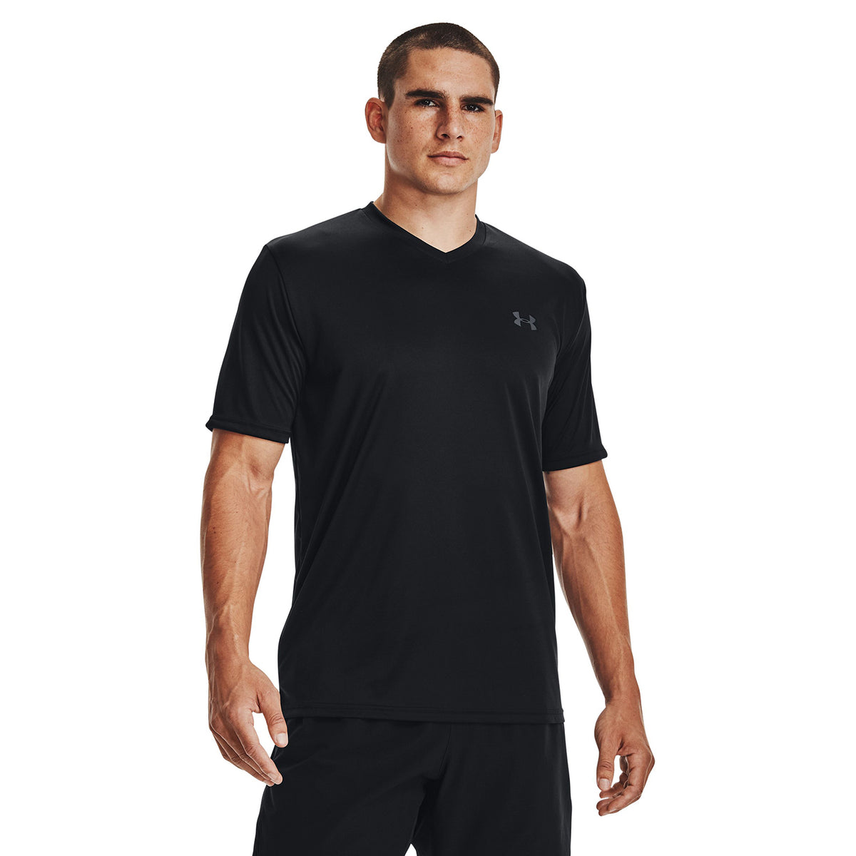 Polera Manga Corta UA Velocity V-neck para Hombre