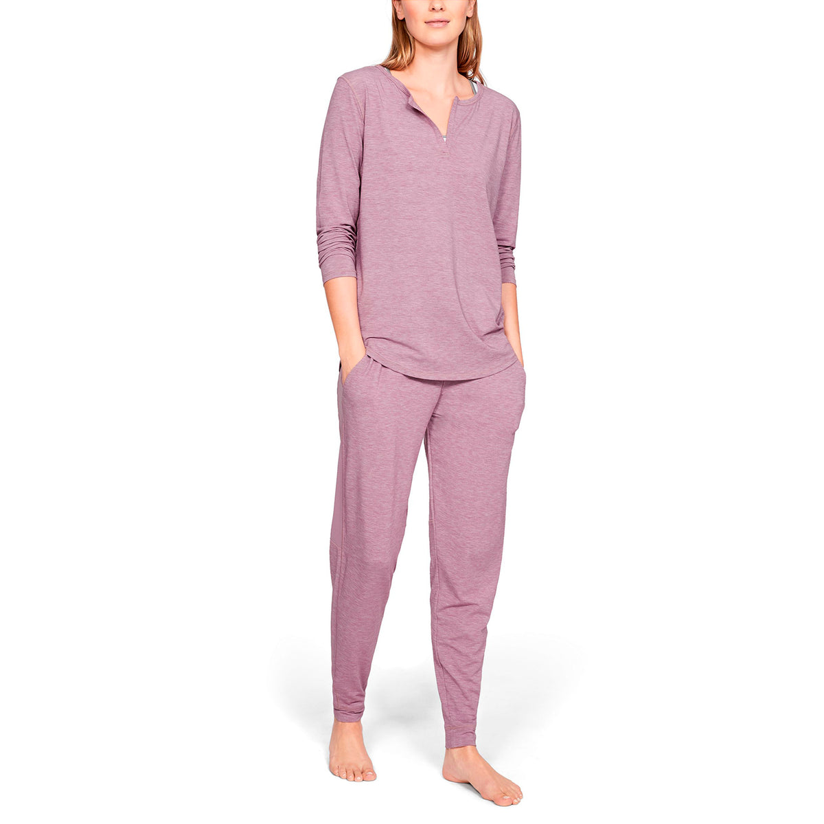 Polera Manga Larga UA Recover Sleepwear para Mujer