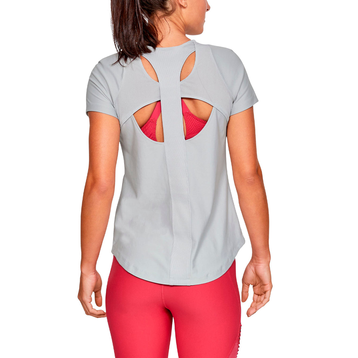 Polera Manga Corta UA Vanish para Mujer