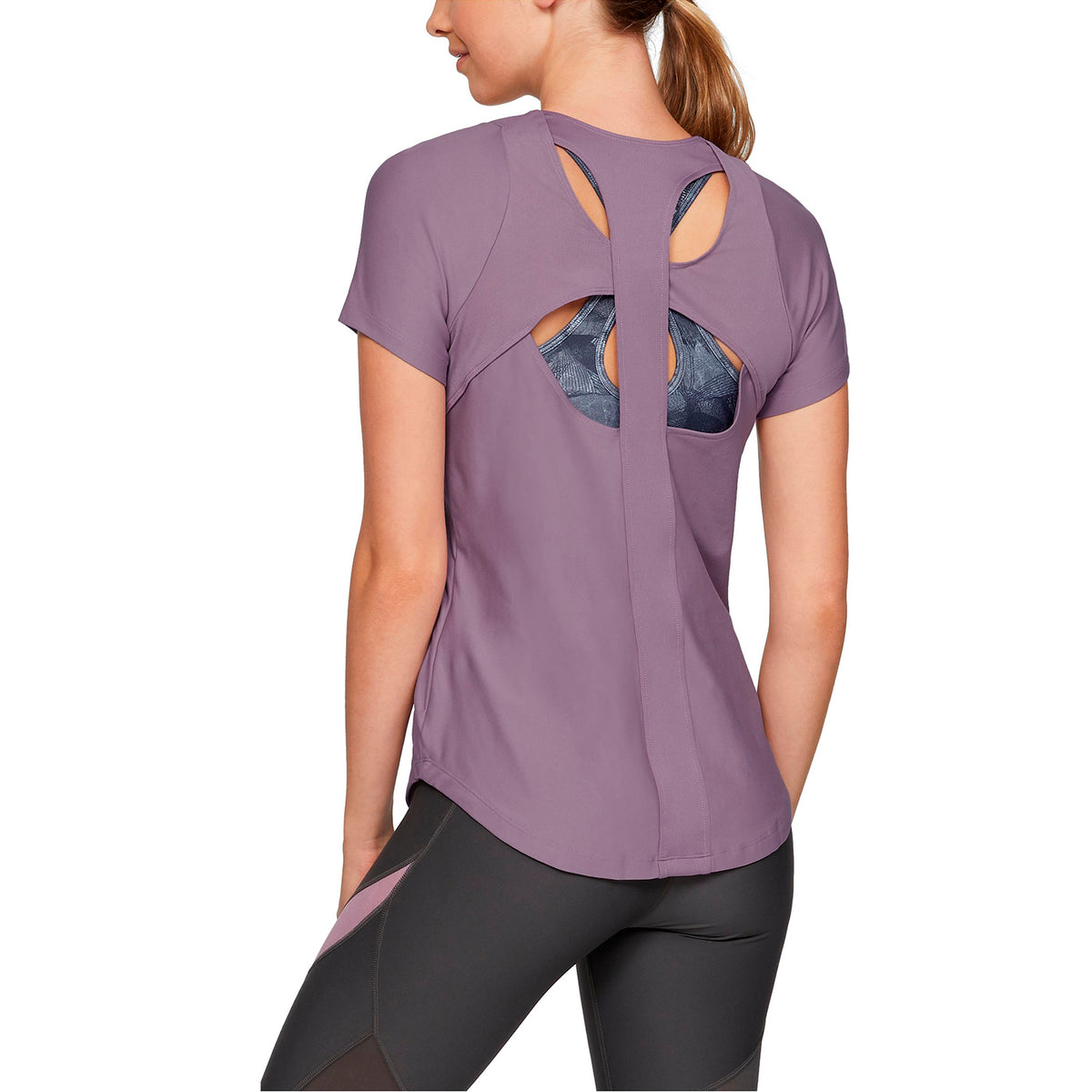 Polera Manga Corta UA Vanish para Mujer