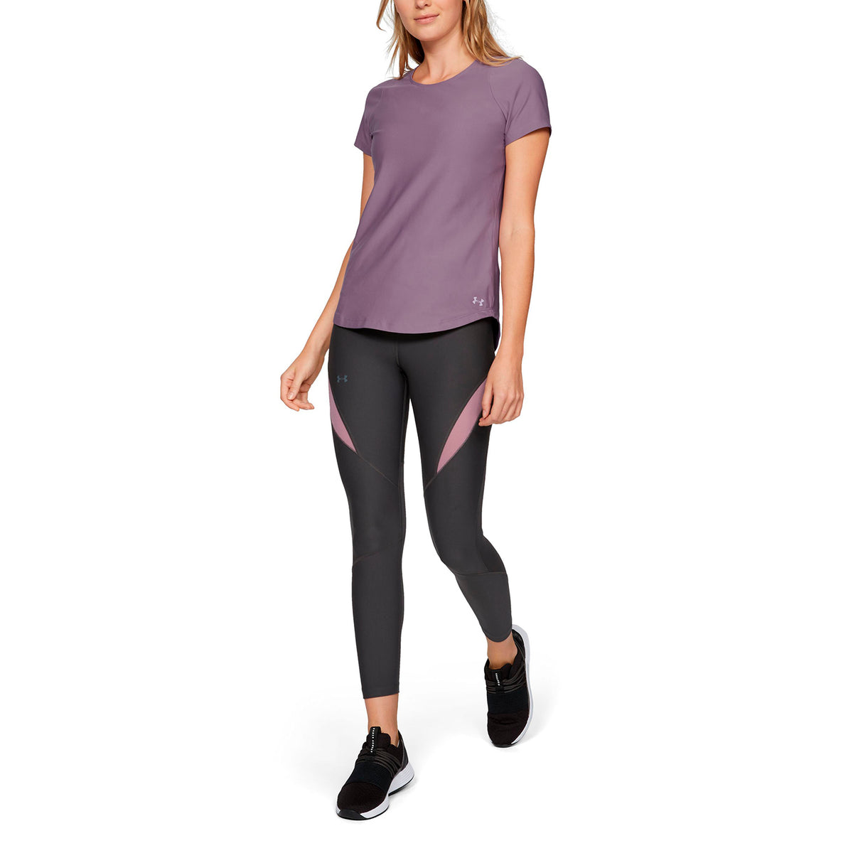 Polera Manga Corta UA Vanish para Mujer