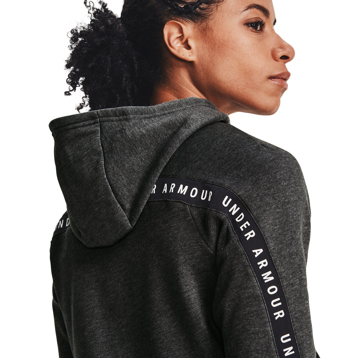 Polerón UA Taped Fleece Full cierre para Mujer