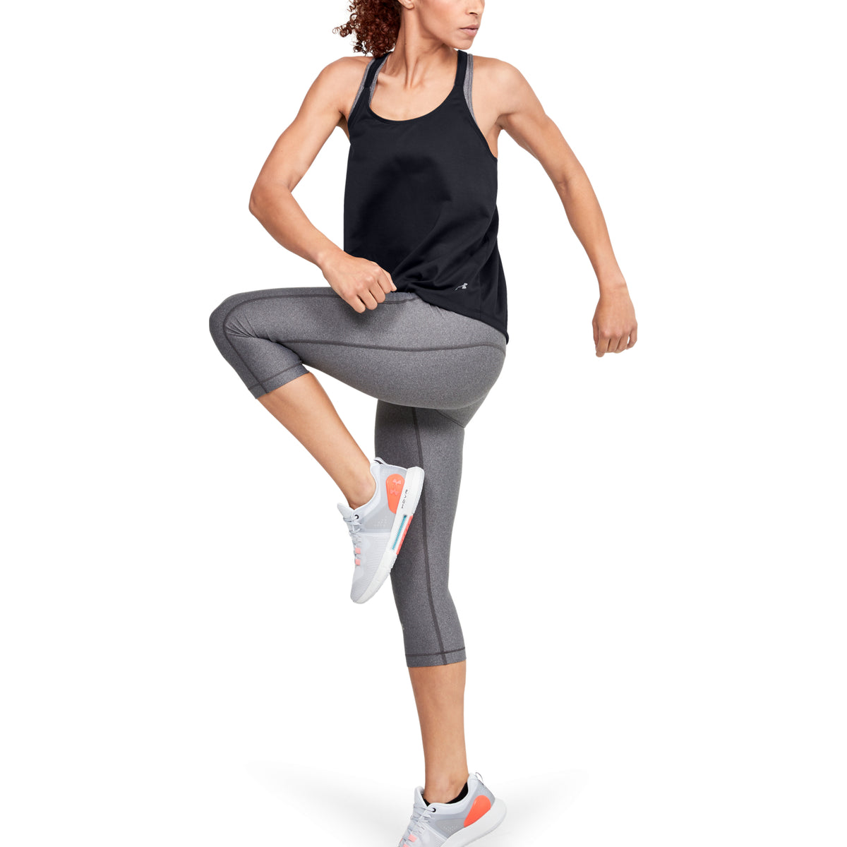 Playera sin Mangas con Dobleces UA Whisperlight para Mujer