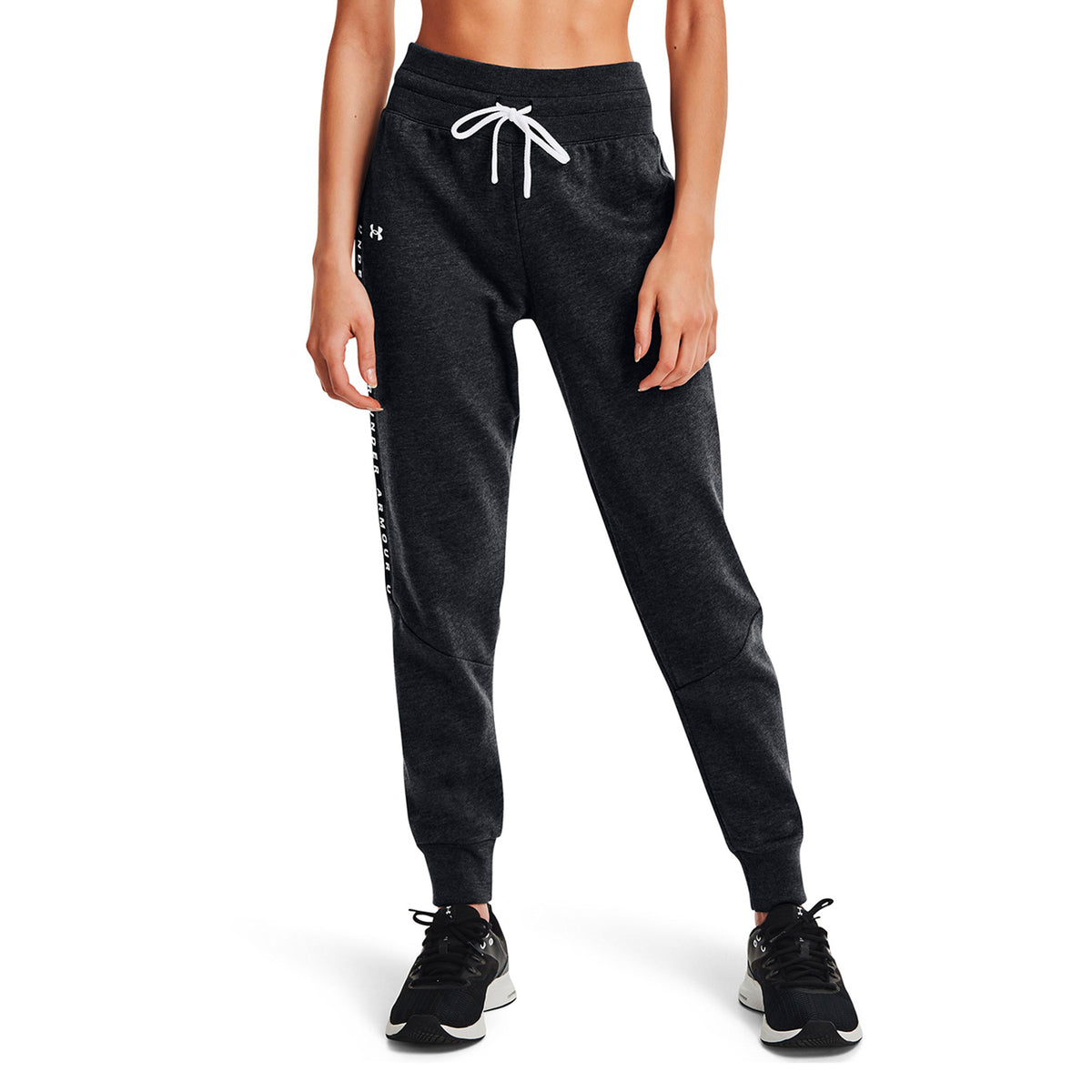 Pantalones UA Taped Fleece para Mujer