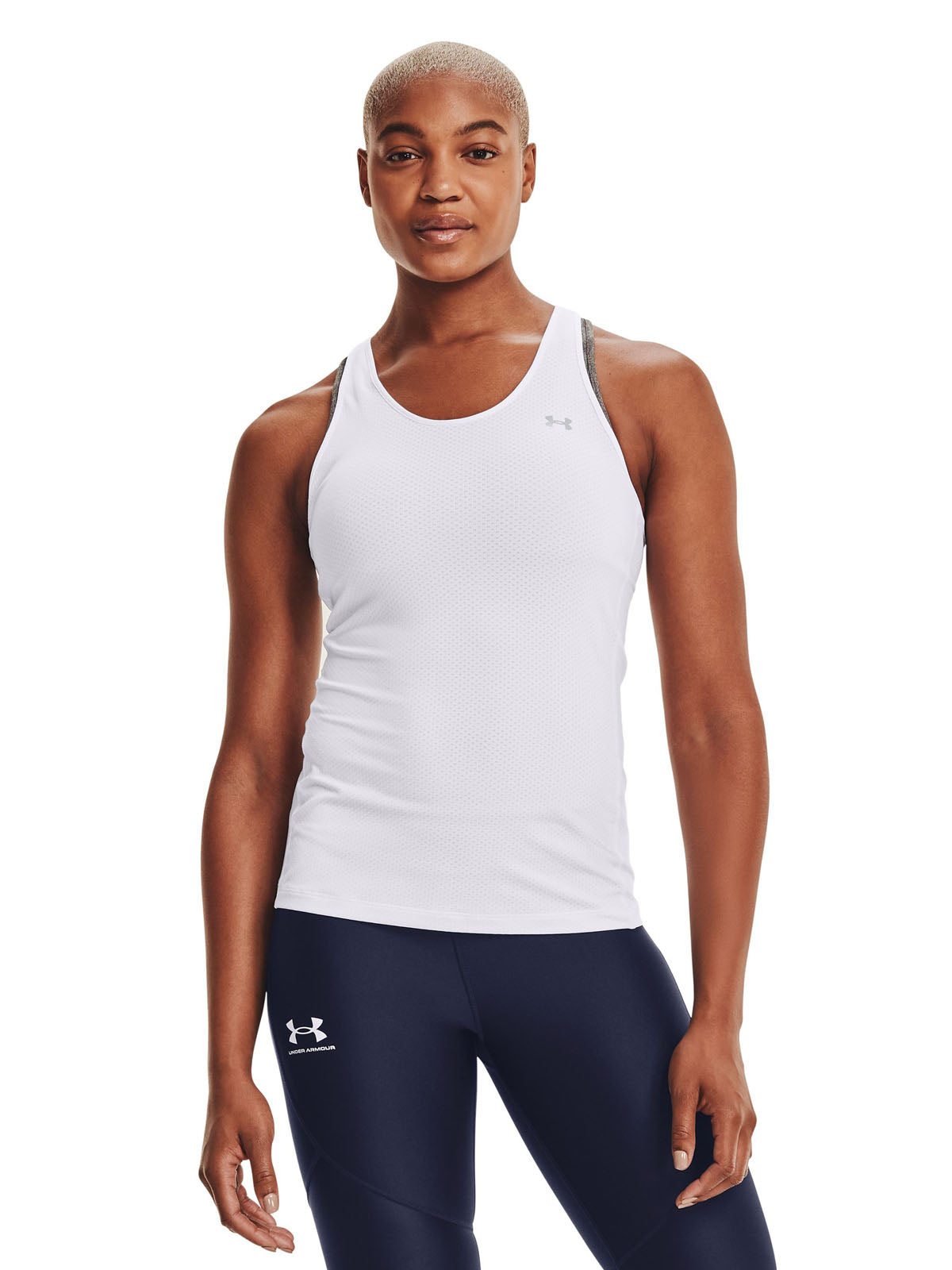 Camiseta sin mangas HeatGear Under Armour para mujer