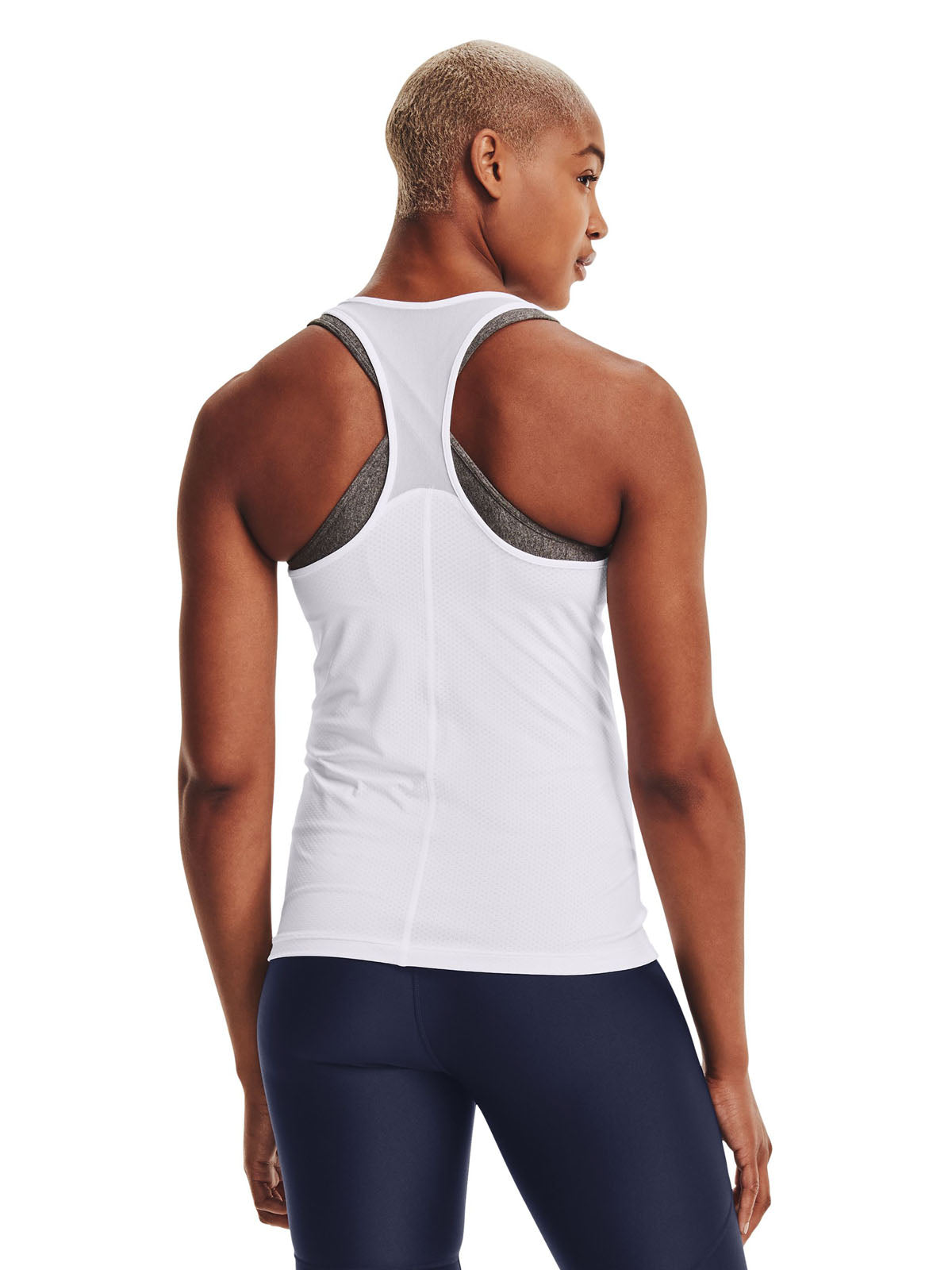 Camiseta sin mangas HeatGear Under Armour para mujer