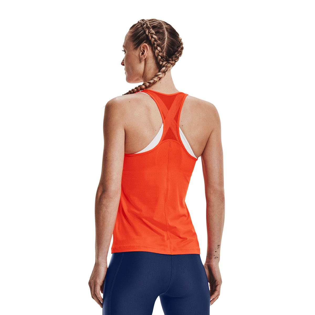 Camiseta sin mangas HeatGear Armour para mujer