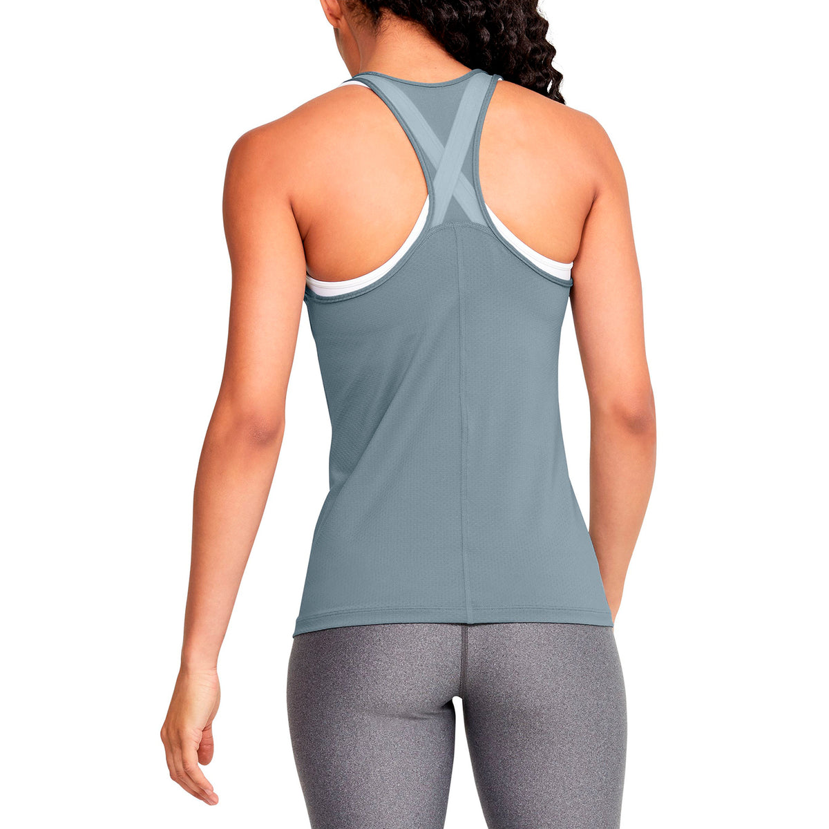 Camiseta sin mangas HeatGear Under Armour para mujer