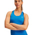 Polera sin mangas de entrenamiento para Mujer HeatGear Armour Racer azul Under Amour