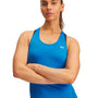 Polera sin mangas de entrenamiento para Mujer HeatGear Armour Racer azul Under Amour
