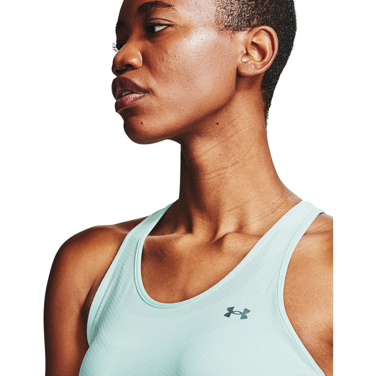 Camiseta sin mangas HeatGear Under Armour para mujer