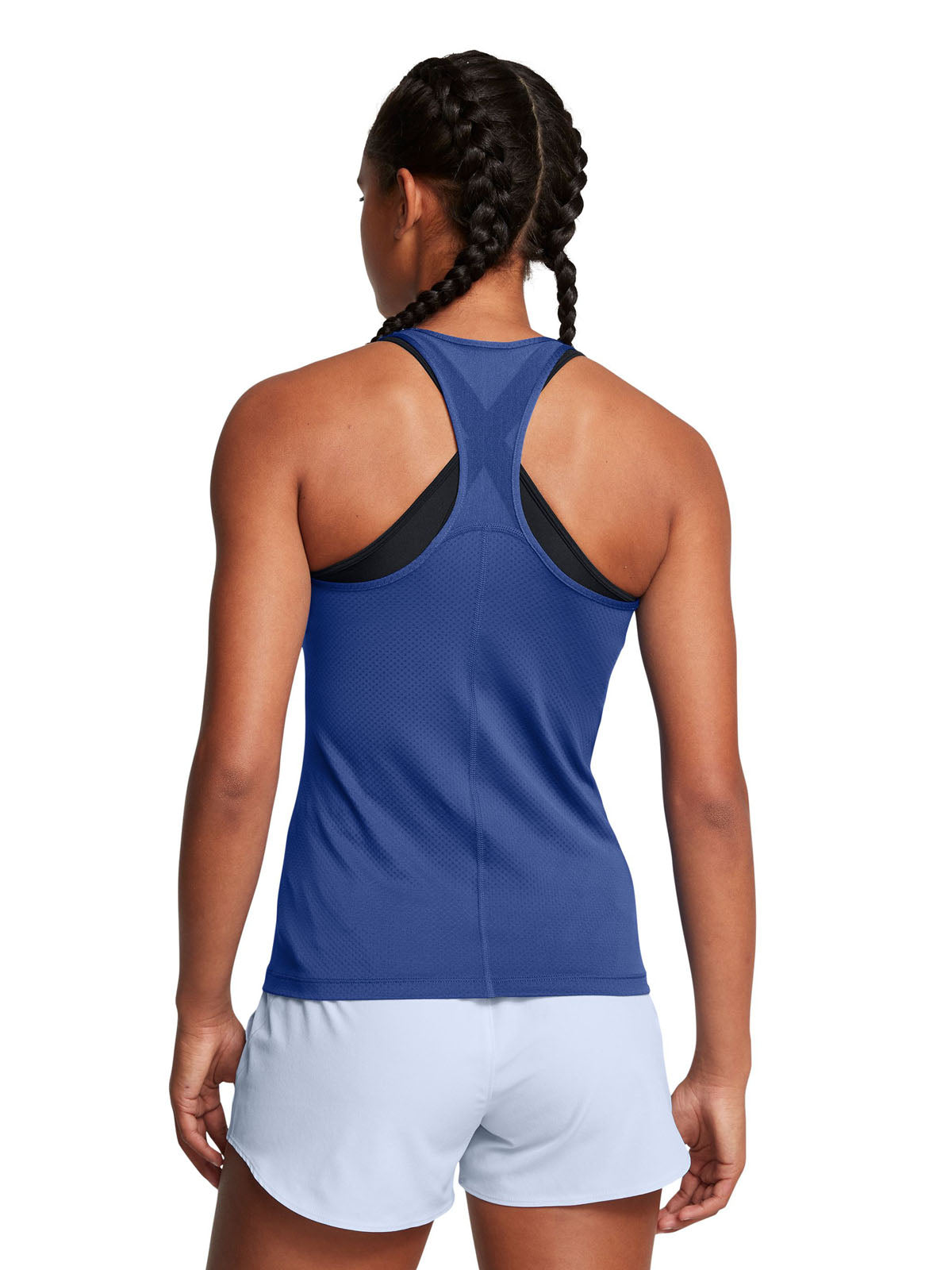 Polera sin mangas HeatGear® Armor Racer para mujer