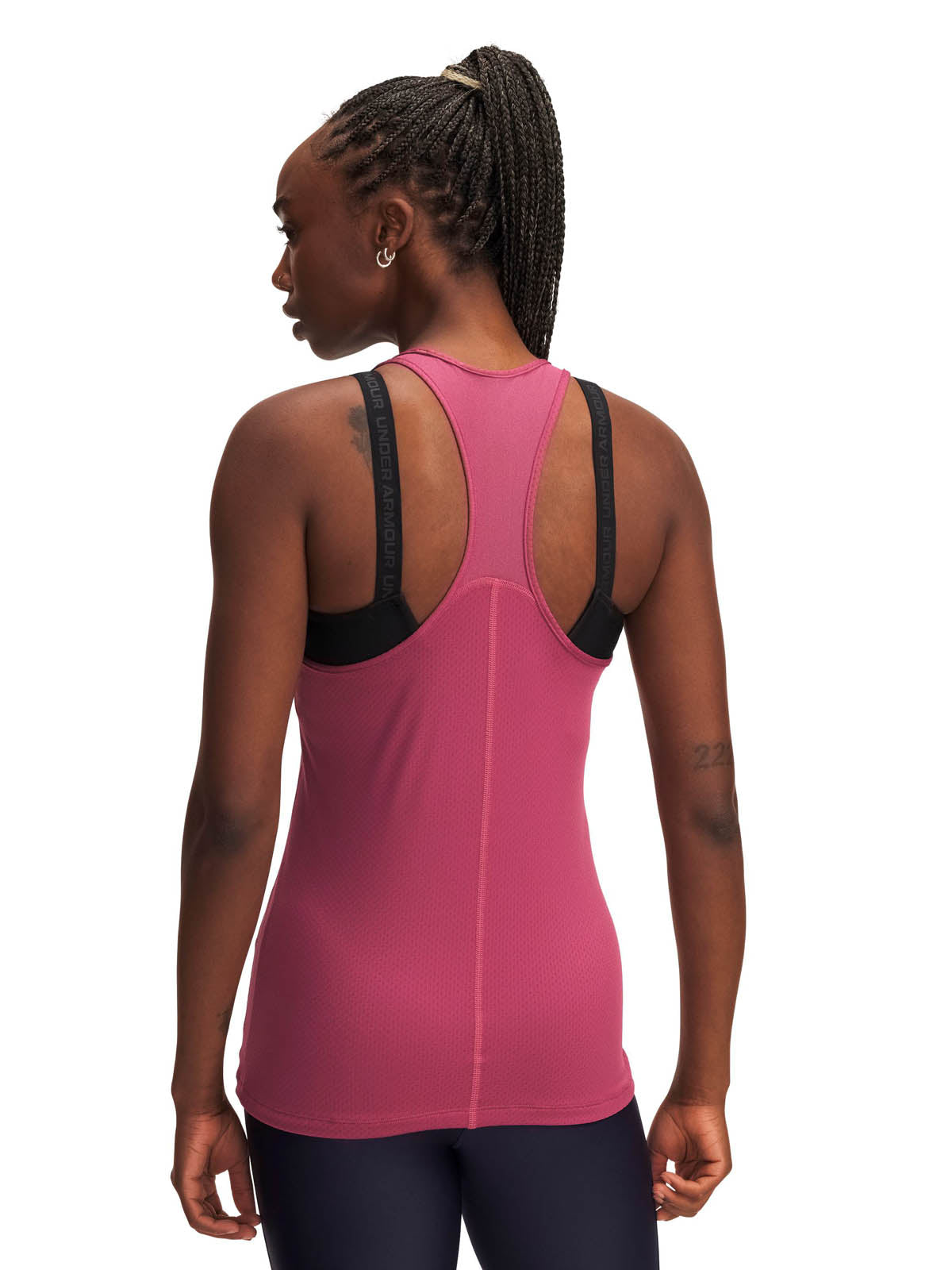 Polera sin mangas de entrenamiento para Mujer HeatGear Armour Racer Rojo Under Amour