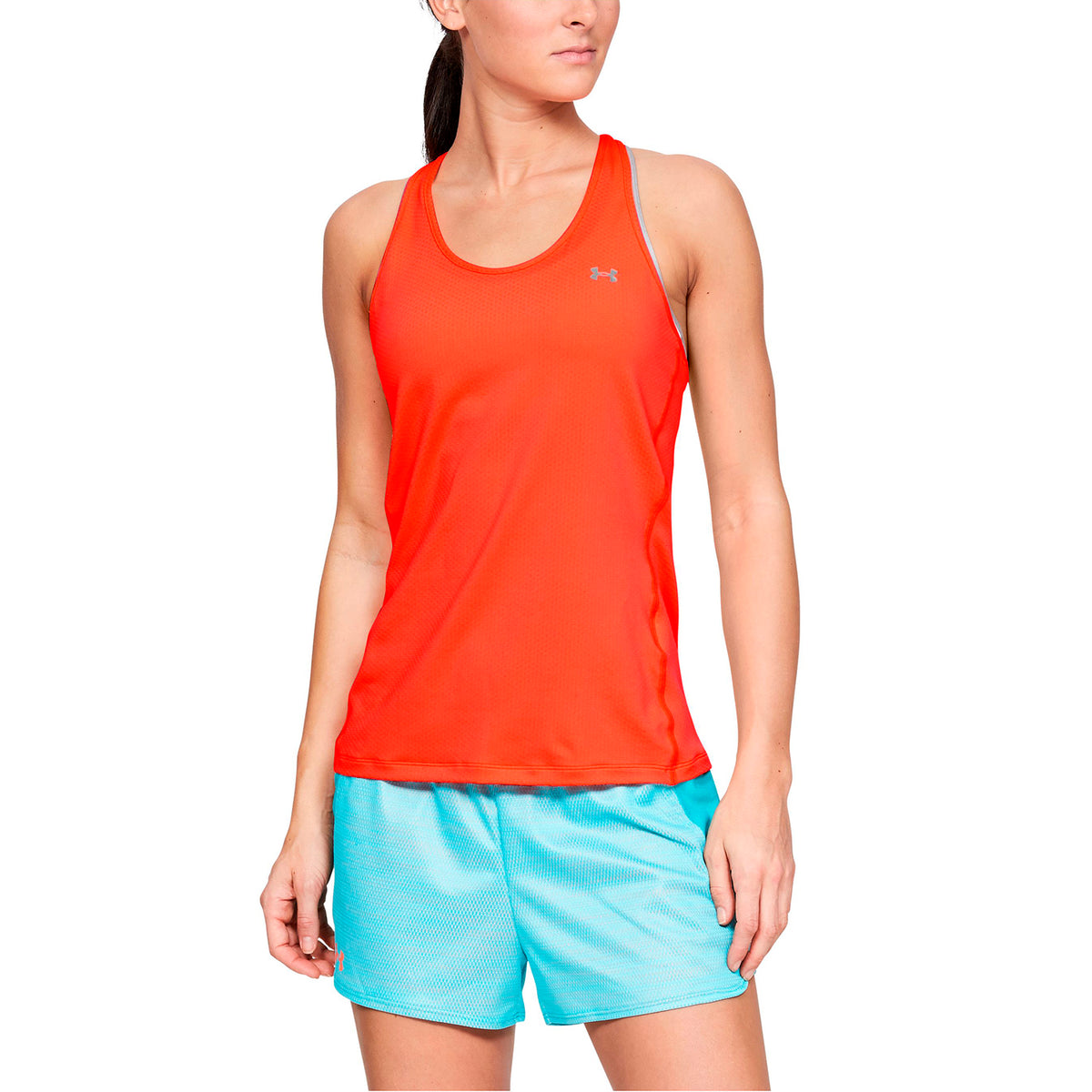 Camiseta sin mangas HeatGear Under Armour para mujer