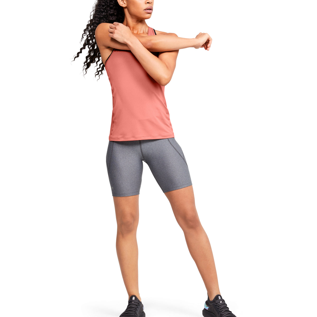 Camiseta sin mangas HeatGear Under Armour para mujer