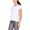 Polera manga corta HeatGear Under Armour para mujer