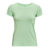 Polera manga corta HeatGear Armour para mujer