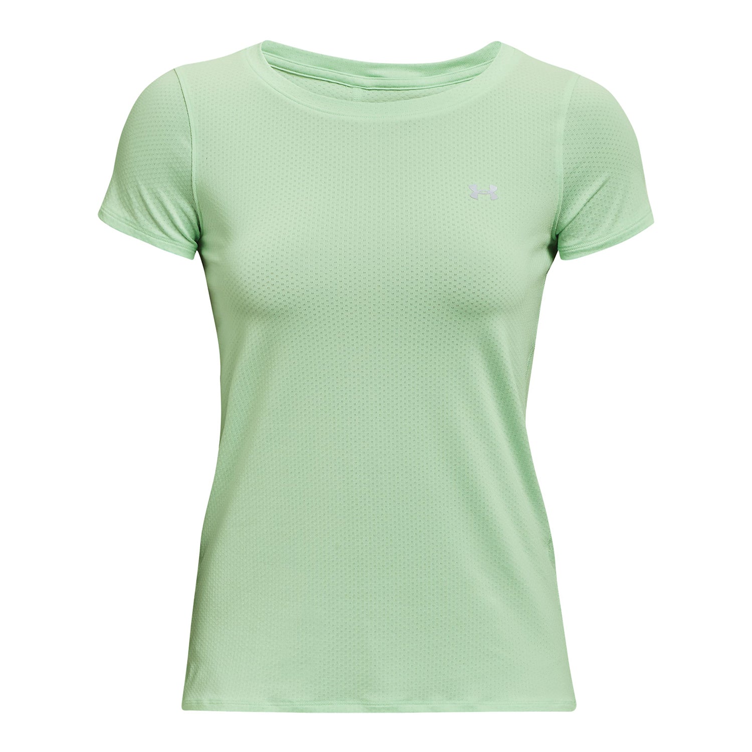 Polera manga corta HeatGear Armour para mujer
