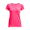 Polera manga corta HeatGear Armour para mujer