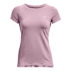 Polera manga corta HeatGear Armour para mujer