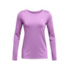 Polera manga larga HeatGear Armour para mujer