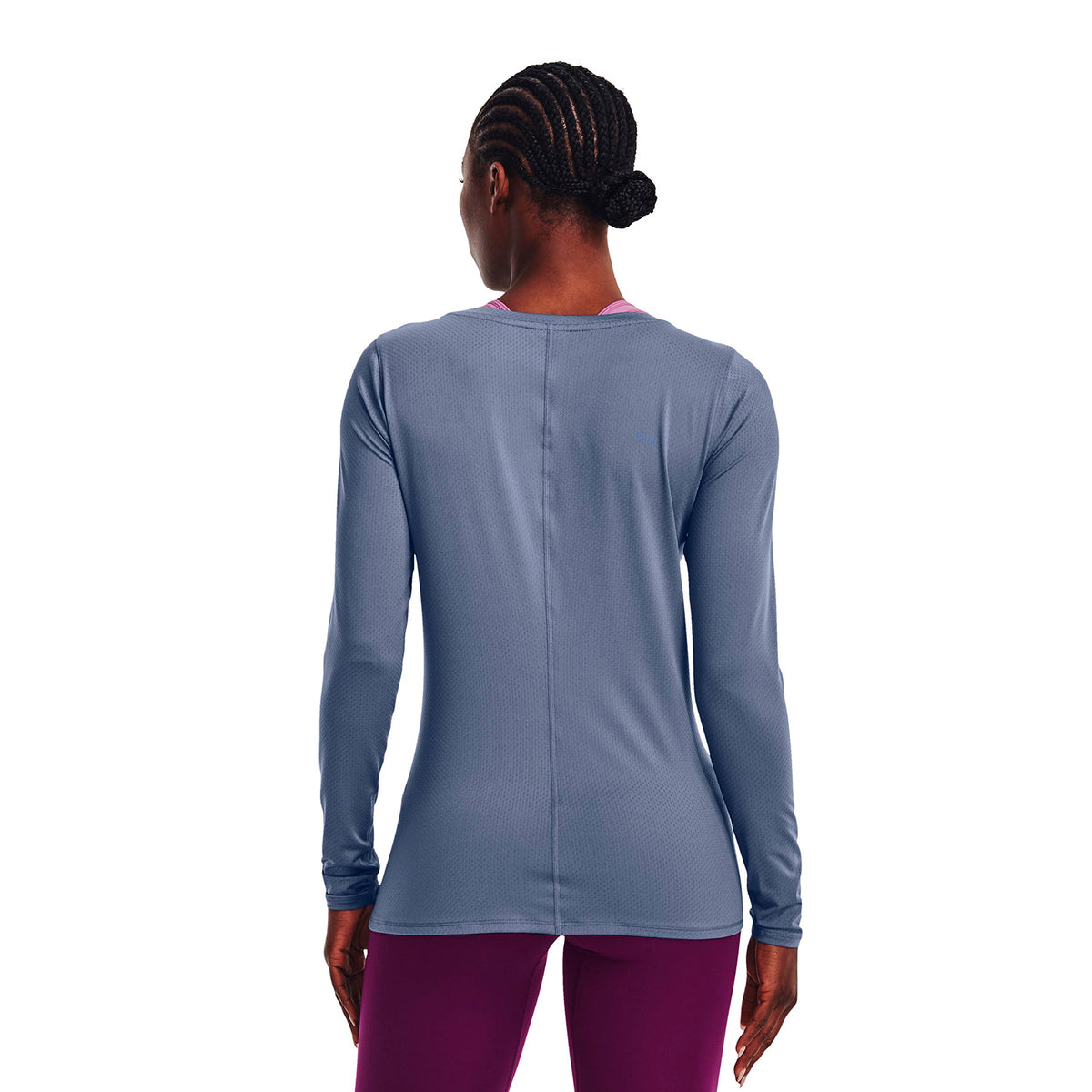 Polera manga larga HeatGear Armour para mujer