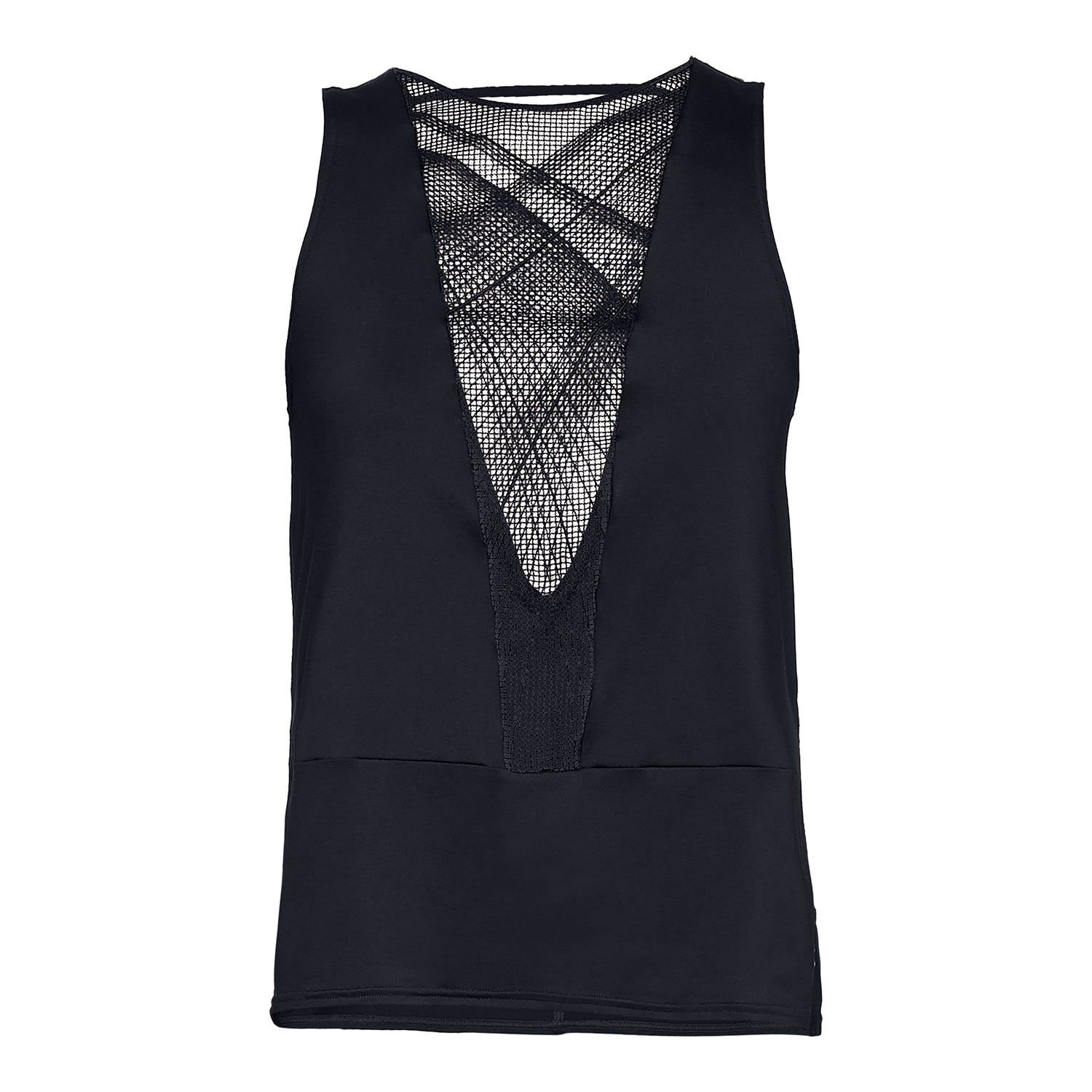 Polera sin mangas UA Misty Embroidery para mujer