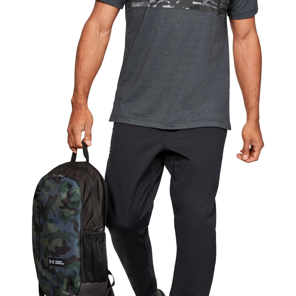 Polera UA Sportstyle Cotton Mesh para hombre