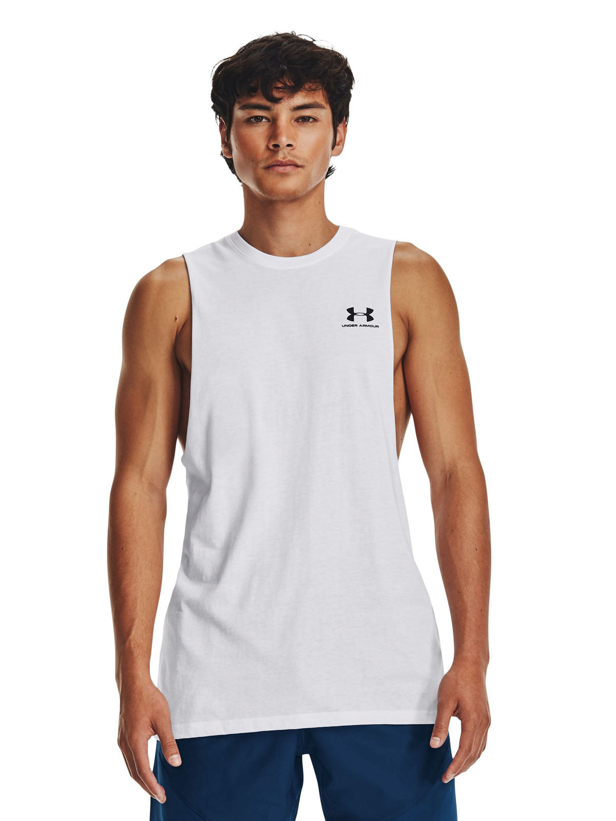 Polera sin mangas UA para hombre