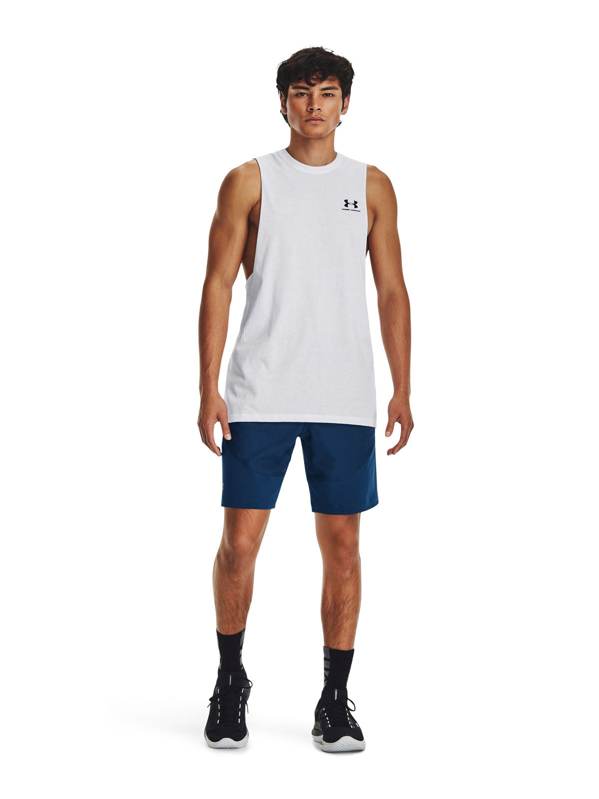 Polera sin mangas UA para hombre