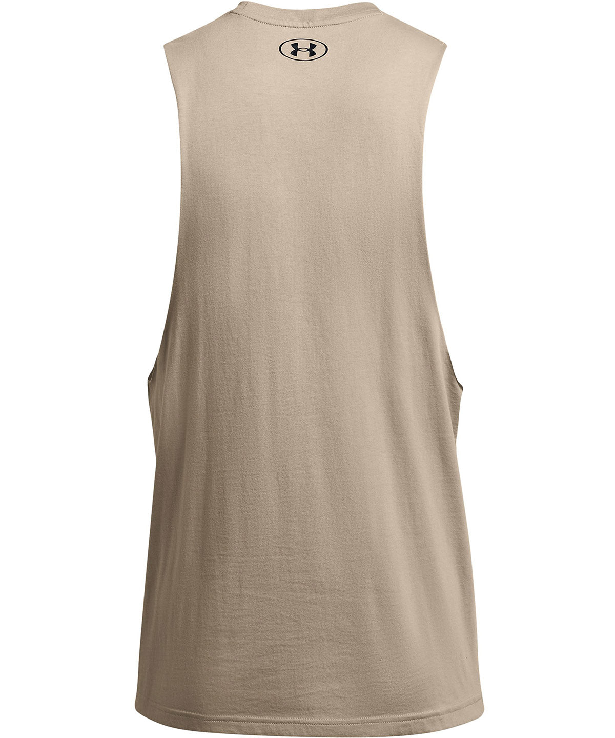 Polera sin mangas Under Armour Leftchest café para hombre