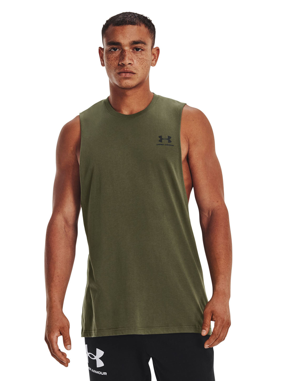 Polera sin mangas UA para hombre