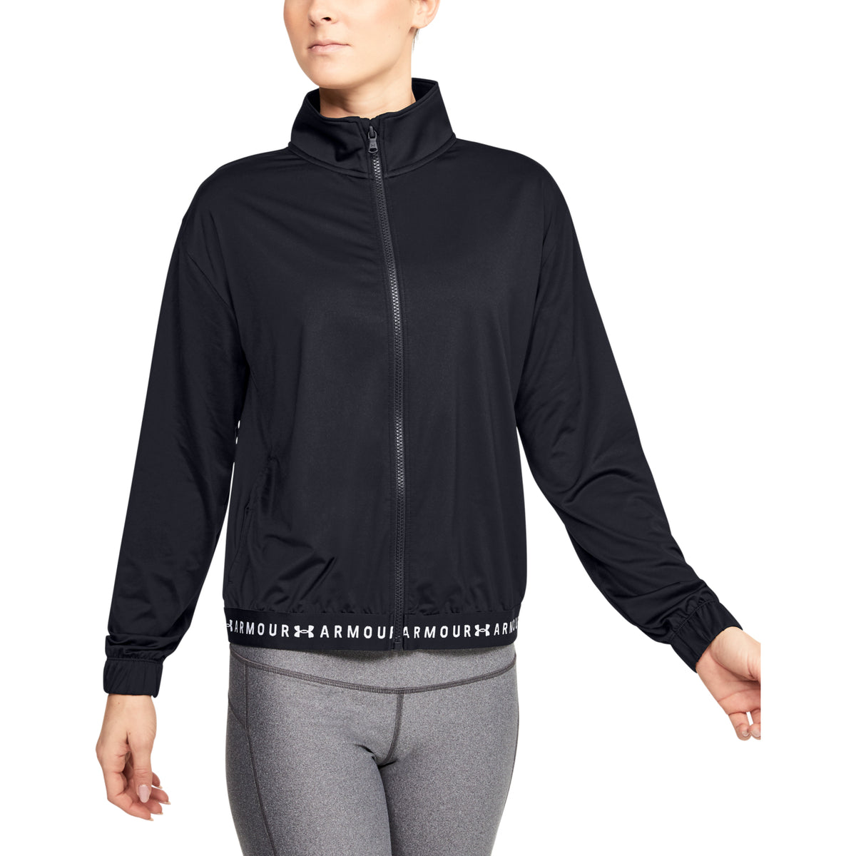 Polerón HeatGear® Full Zip para Mujer
