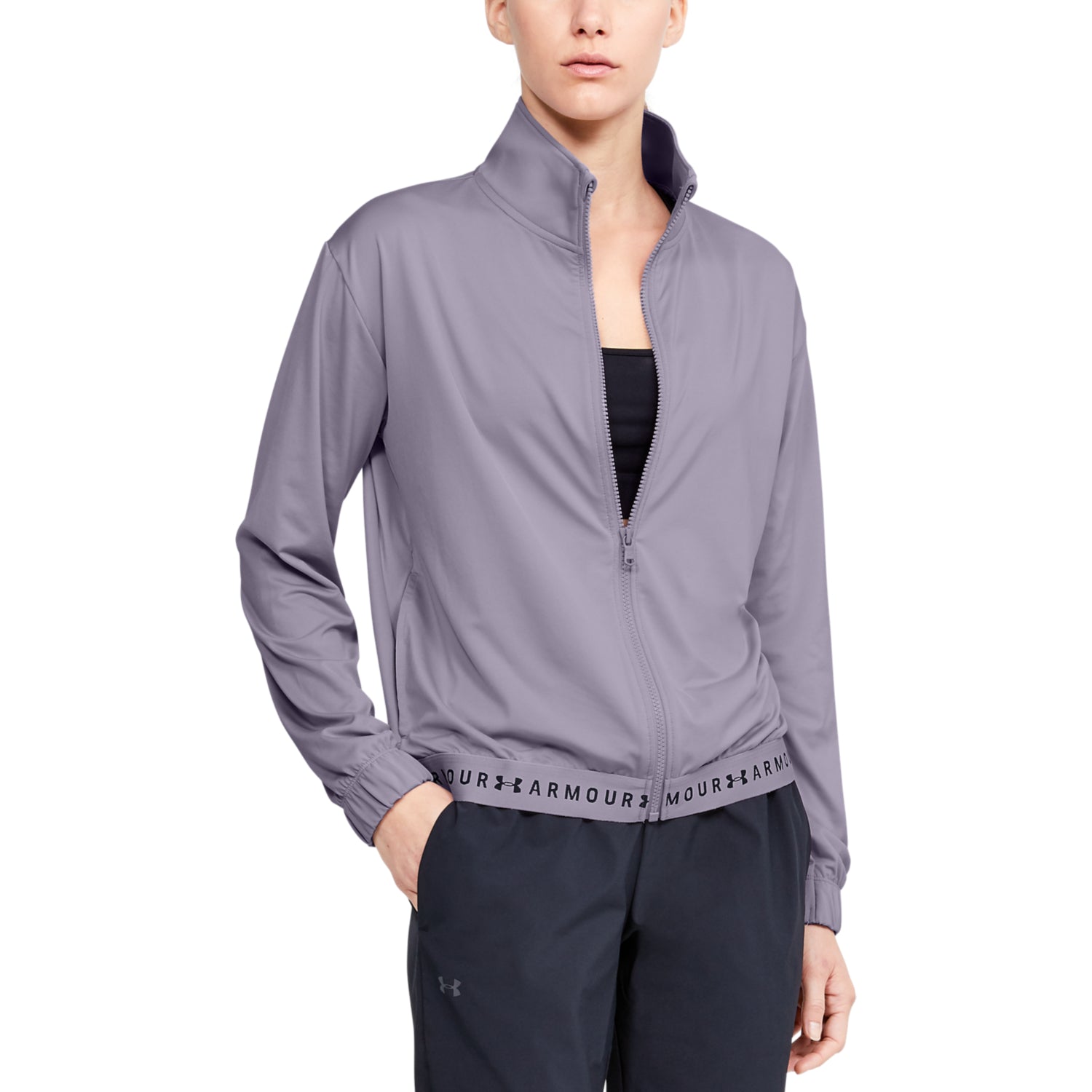 Polerón HeatGear® Full Zip para Mujer