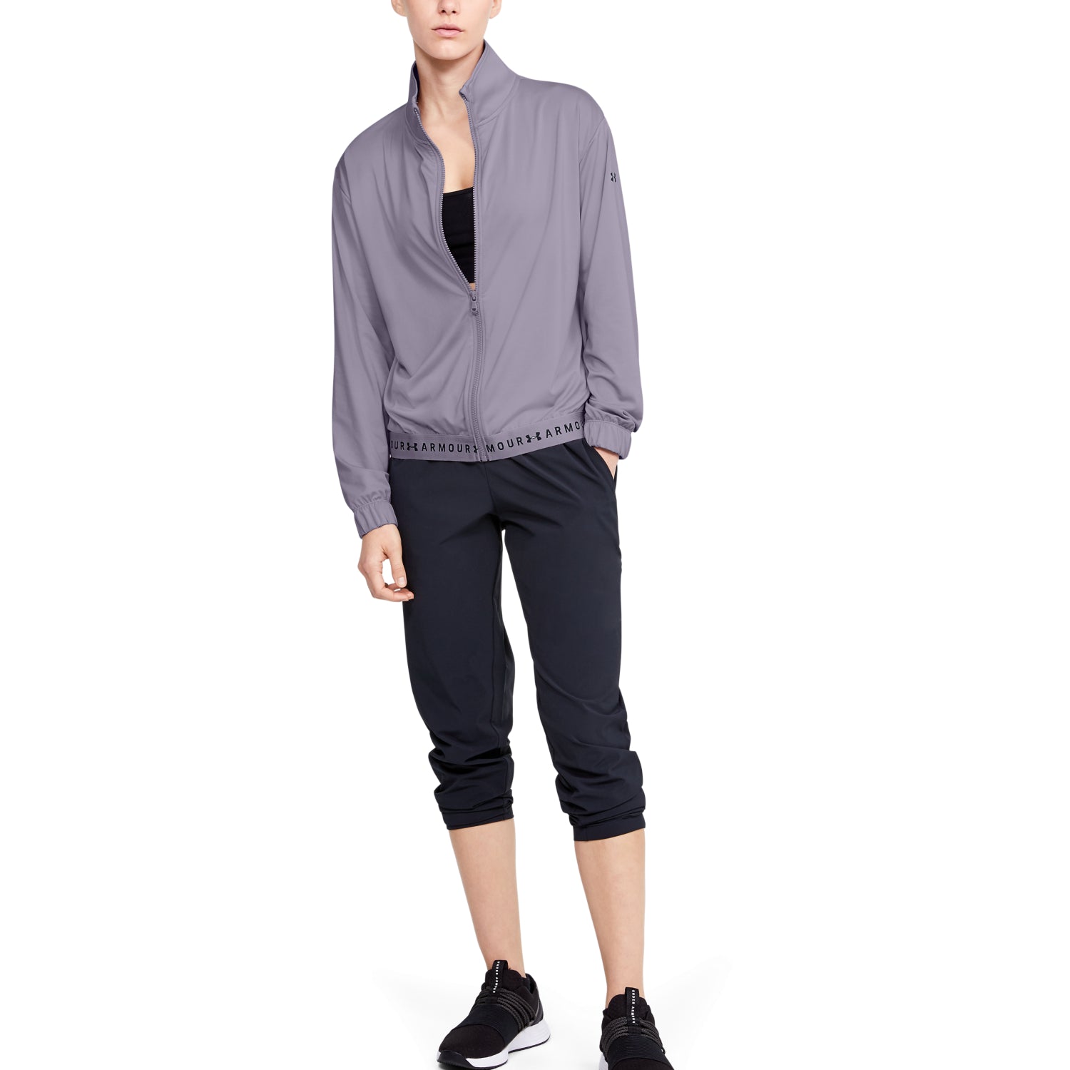 Polerón HeatGear® Full Zip para Mujer