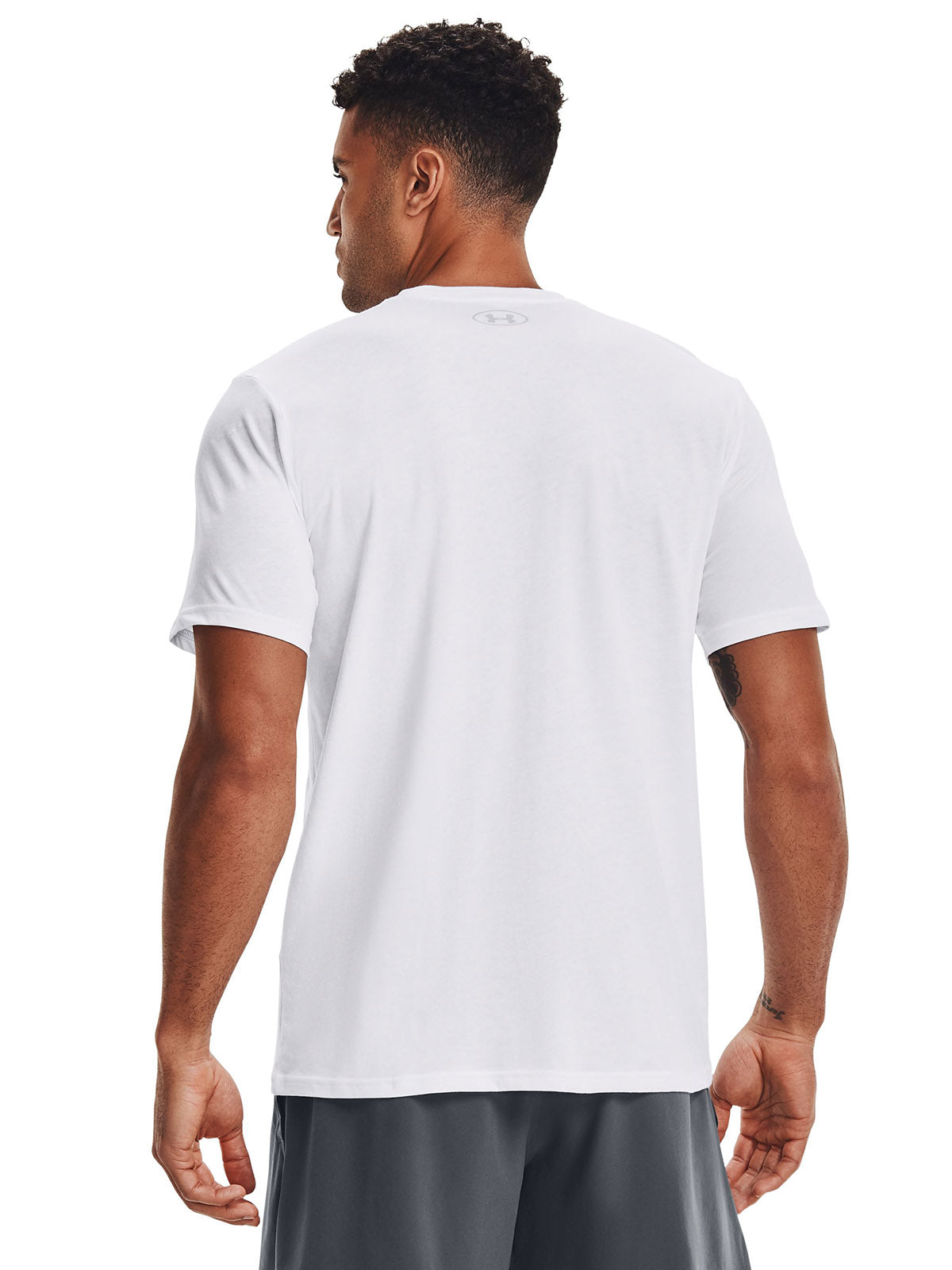 Polera Manga Corta UA Team Issue Wordmark para Hombre