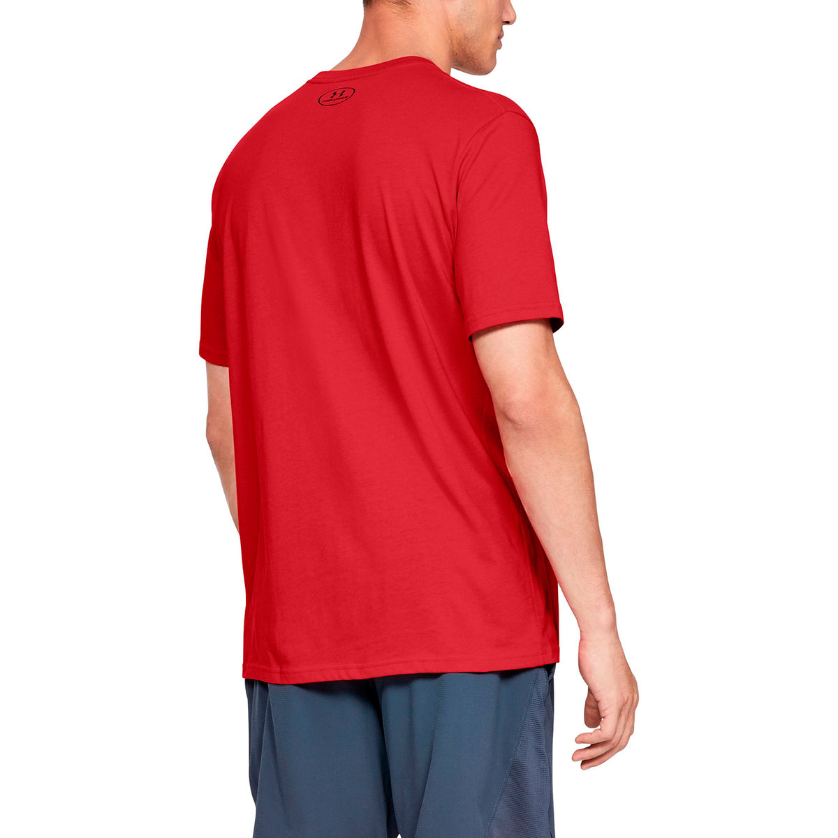 Polera Manga Corta UA Team Issue Wordmark para Hombre